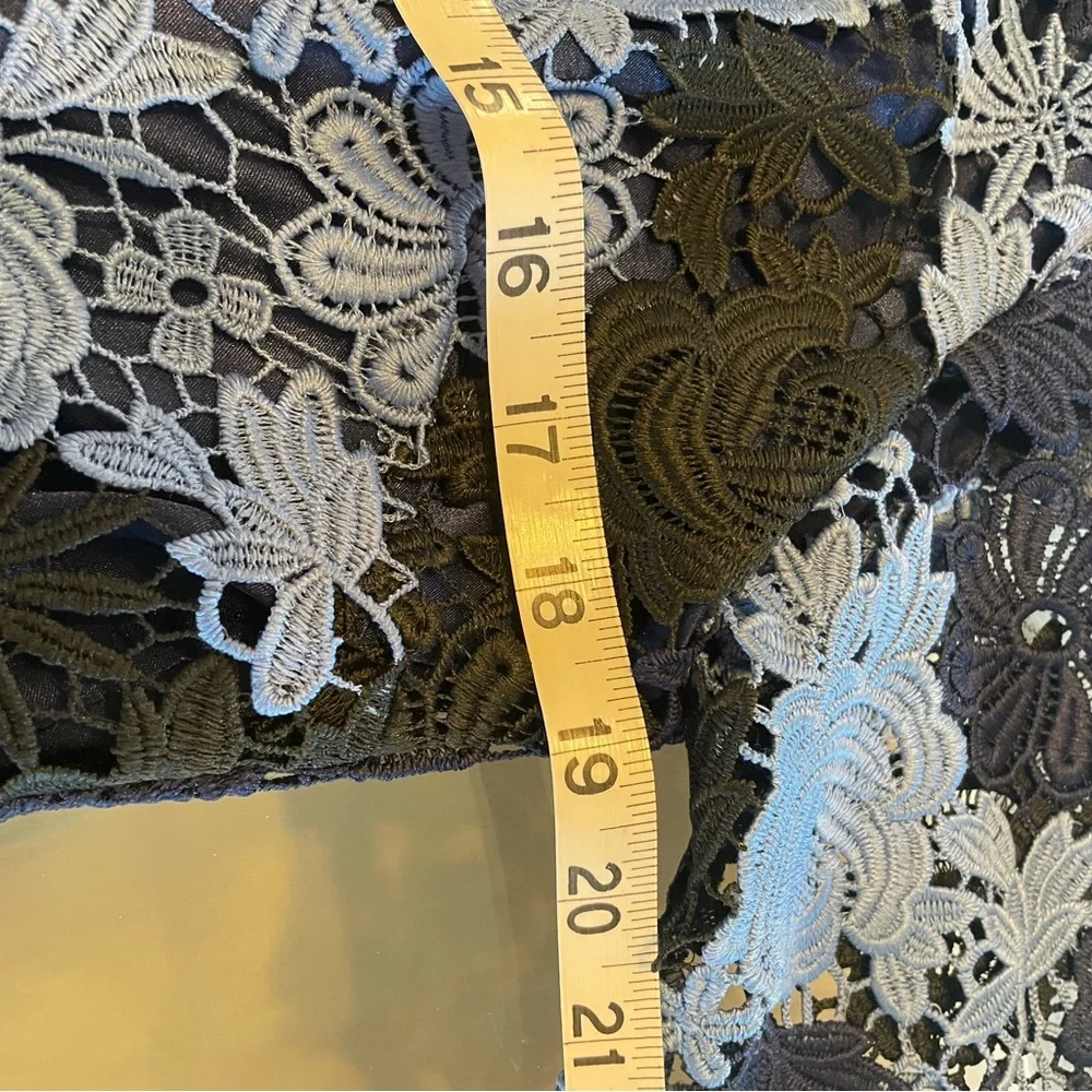 Tahari beautiful blue lace dress - Picture 7 of 11